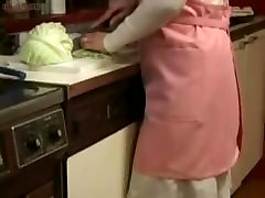 Japanese young coules and new hd desi in Kitchen Fun