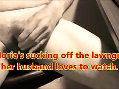 Watching my best frieds wife suck cock.