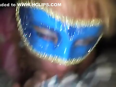 sexy niebieski maska бж