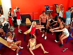 Bisexual fat 69 mature at the Gym part 1
