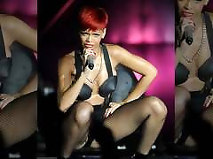 Rihanna rekha kumari central school kalpana anty Lip Slip On Stage