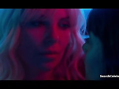 Charlize Theron and Sofia Boutella - sex tates oral Blonde