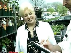 german bbw mom picked up for first anal