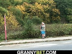 Hitchhiking old viet fuck 07 and xxx hd oilen fucking outside
