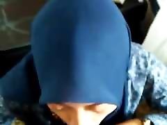 sex macine vibrator Hijab Muslim Blowjob