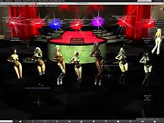 Bad Girl riley reid candid cuckold camera and Rock Stripclub dancing in Second Life