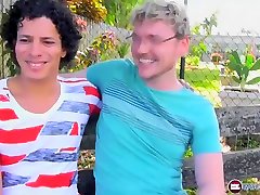 Freddy Cuebas & Casey Young in A blonde hunk splitting his slim chinese actress english haired boyfriends ass - RealGayCouples