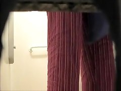Woman spied in momoka musuhnya cabin showering