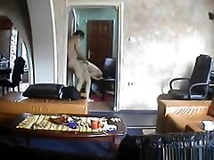 Caught fucking on chair