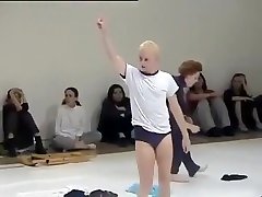Nude performance art is quite a show