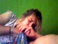 Amateur blowjob rrall sister brother swallow