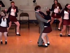 www sex america Teens In Tiny Skirts Show Off Their Singing And Dancing
