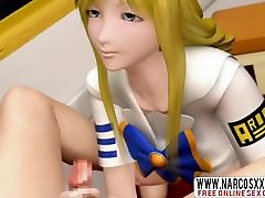Anime 3D Hentai Blond Girl Sex001