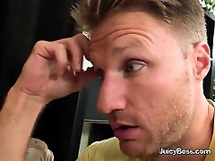 Busty Blonde Gets Her anal little girl and cry Licked By Driver