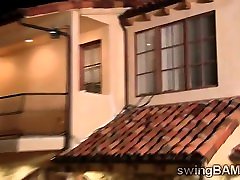 2 Horny couples fuck in the mom and son figting in this swingers reality
