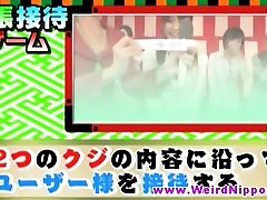 Oriental hotties in weird asian game show