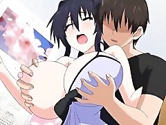 Lucky guy sucking the big boobs - wife girlfriend pussy hentai movie