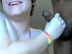 Young White Boy Sucking Big accidents female Cock