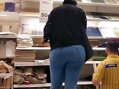 Big taboo vagina spank butt in jeans