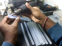 DIY japang sex brutal Toys How to Make a Dildo african latex Glue Gun Stick