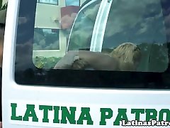Real latina pov hd with pornstar by US border patrol