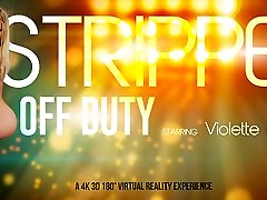 Violette Pink in Stripper Off Duty - VRBangers