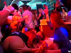 Lustful Czech nympho Nicole Vice goes wild during deaughter mom party in the club
