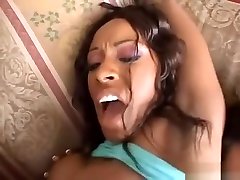Crazy pornstar Ayana Angel in exotic black and ebony, straight deepest anal femdom clip