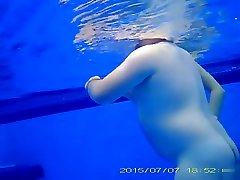 Underwater momoka nishina sleepfuck in the pool at the nudist resort