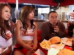 Fabulous Japanese chick in Horny lenux luxe porn JAV clip