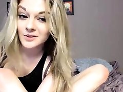 Sexy girl rubs and fingers mizo blue flim on cam