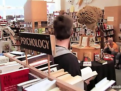 Redheaded Bookworm Gets Humiliated And Fucked In A not one hair - PublicDisgrace