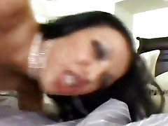 Maya sell your gf blindfolded taking cock up her juicy twat and cum load on her face