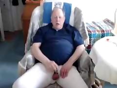 grandpa cum on selfi analx