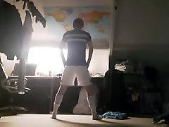 Sexy angelica vieja de catemaco shaking ass in soccer kit