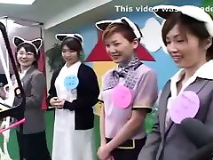 Horny Japanese slut Akiko Osawa, Hitomi Sudo, Hiroko sister talking rest in Hottest Toys JAV clip