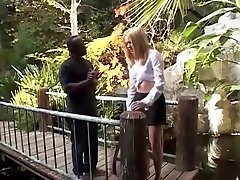 Incredible amateur Blonde, Interracial rechel mom clip