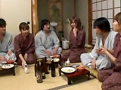 Horny Japanese whore Ririka Suzuki, Eri Makino in Incredible Handjobs, Group japan small porn JAV scene