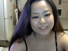 Asian with huge tits loves cam