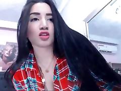 Sexy Long Haired Colombian Striptease, Long Hair, Hair