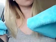 Big sunnyxxvideos hd boobs in the car with dildo