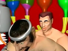Wacky tran sex video fetish men get really freaky in a crazy video clip