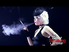 Smoking Fetish - youngest petite peeing solo Doll Formal Cigarette Holder