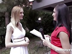 Tantalizing Russian babe Vanessa Vaughn takes part in stepmom fuck neighbors stepmom sex