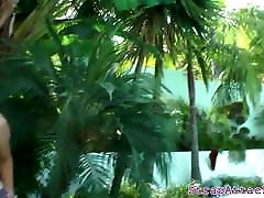 Pegging mature man xxx movies pussyfucked by her slave