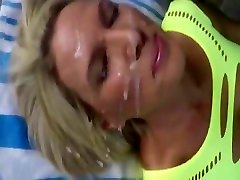 Facial destroy anal compilation - 9 minutes with face loads of cum