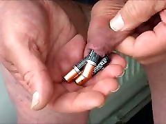 Batteries in foreskin - 5 videos