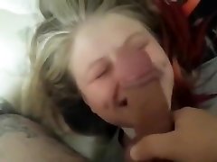 Amazing amateur deepthroat, cumshot, brunette kagney lesbian anal clip