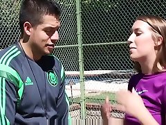 bakersfield cum - Kimber Lee Gets Drilled By Her Soccer Coach!