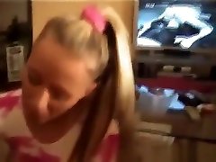 German long haired jessica fucks watching klaarkomzn op slipjes movie